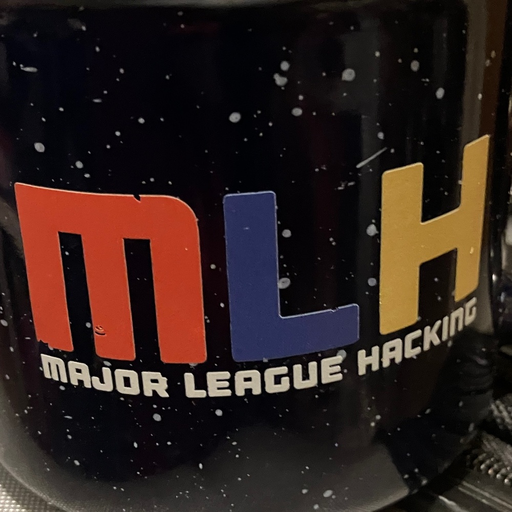 Coffee Mug MLH Blue, red , yellow